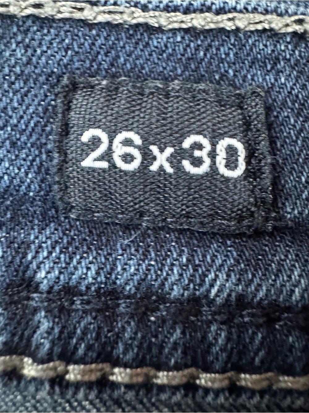 BKE Alec Men’s 26 Straight Stretch Jeans Blue Medium Wash Embroidered - Picture 7 of 9